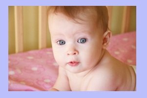 Baby on Crib Mattress